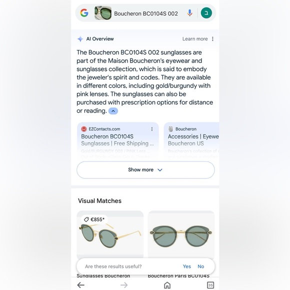 👑Boucheron BC0104S-002. Serpent Boheme ‼️Made in Italy 🇮🇹‼️ - Picture 6 of 16